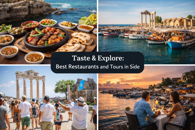 Lezzet ve Keşif: Side'deki En İyi Restoranlar ve Turlar