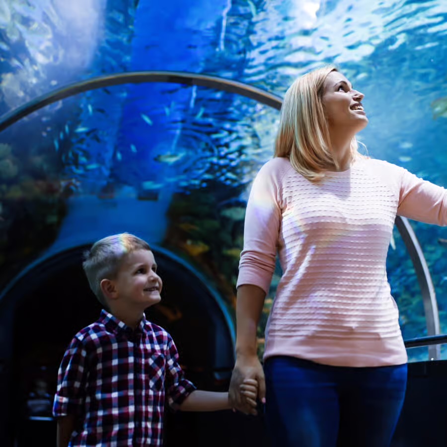 Antalya Aquarium from Side