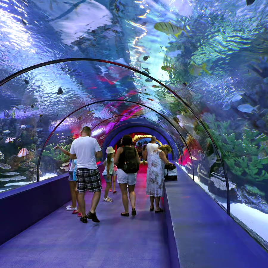 Antalya Aquarium from Side