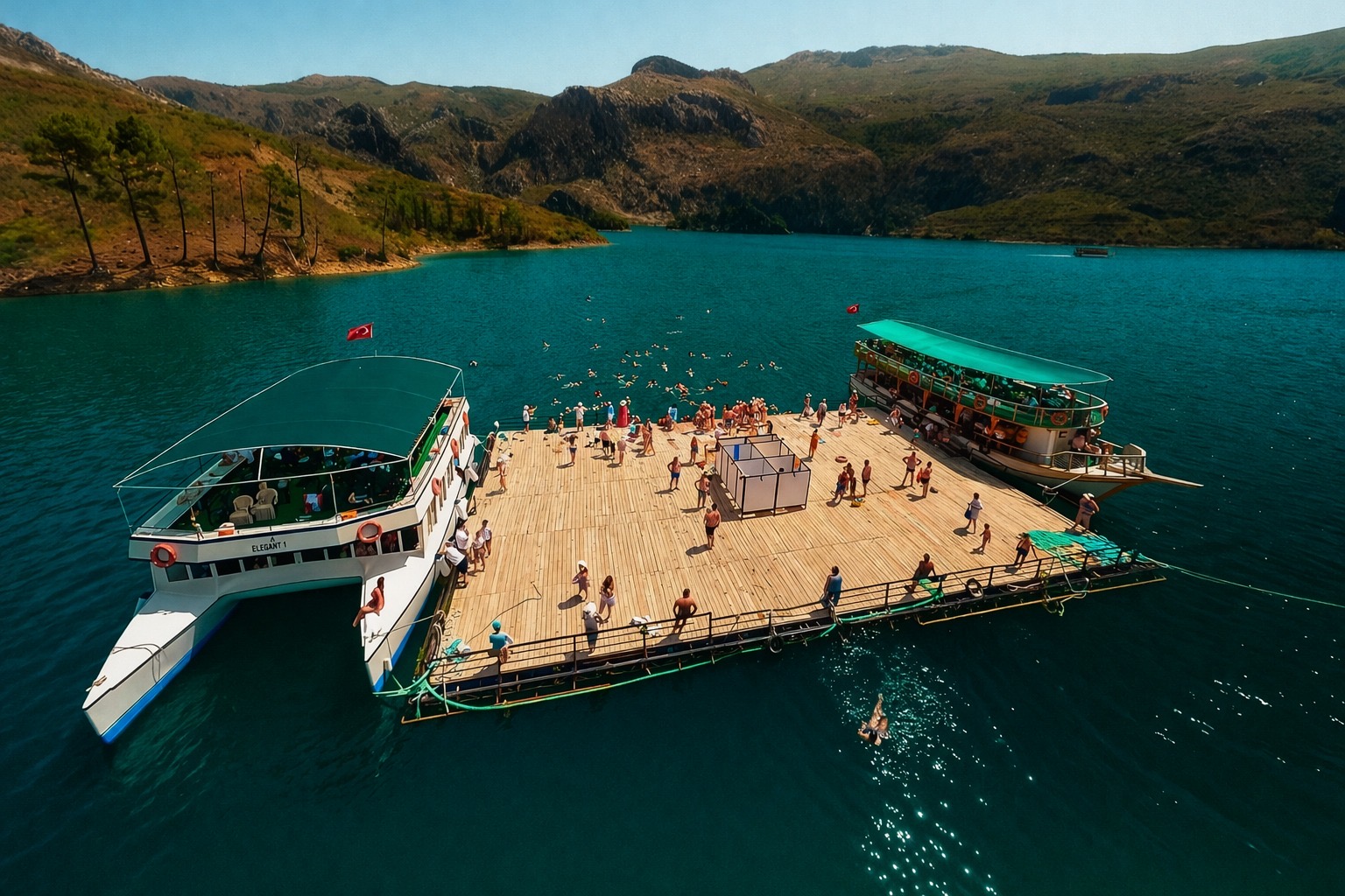 From Belek to Green Canyon, Manavgat Waterfall & Zoo Tour