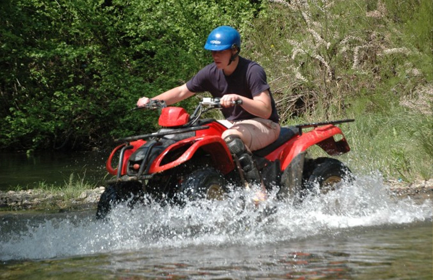 Quad- und Rafting-Abenteuer