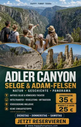 Adler Canyon & Selge und Adam Rock
