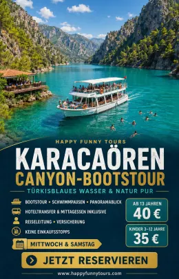 Karacaoren Canyon Boots Tour